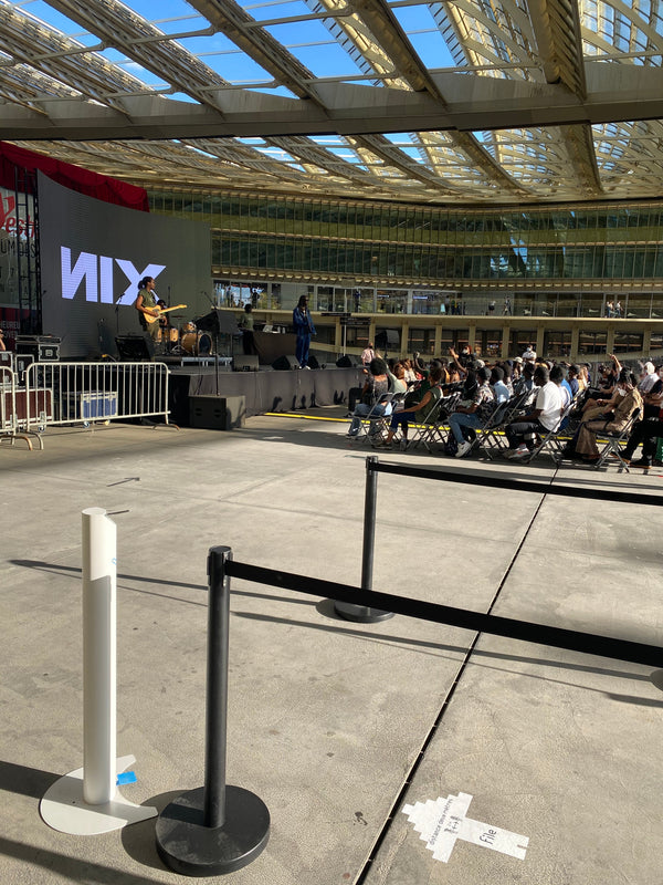 Borne D2 désinfectante