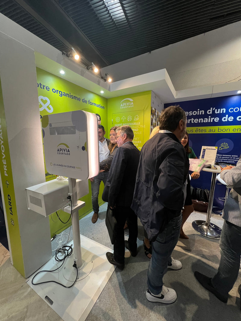 Location et installation d'un photobooth personnalisé