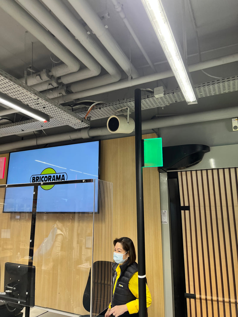 Conception de mats de caisse LED