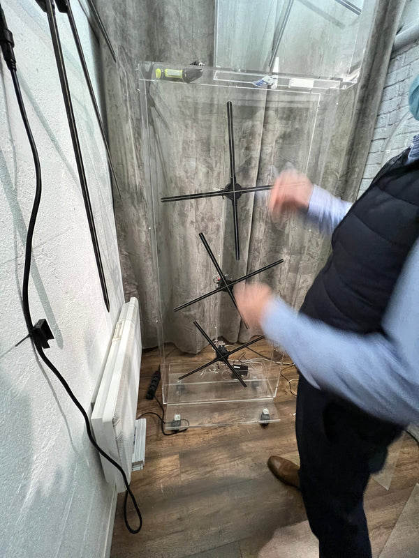 Acquisition d'un hologramme humain