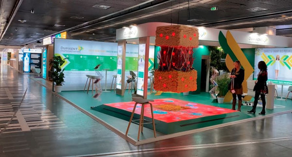 Animation plancher ecran led tactile et domotique !