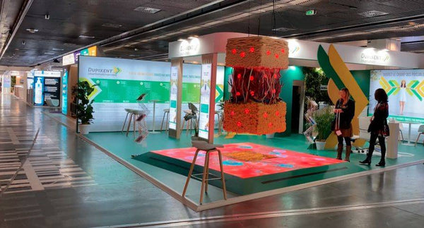 Animation plancher ecran led tactile et domotique !