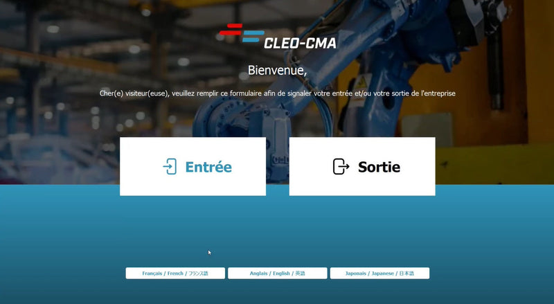 Développement d'une application de registre des visites d'un siège social