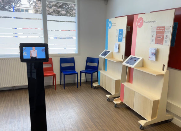 Tablettes tactiles et supports en location pour pole emploi