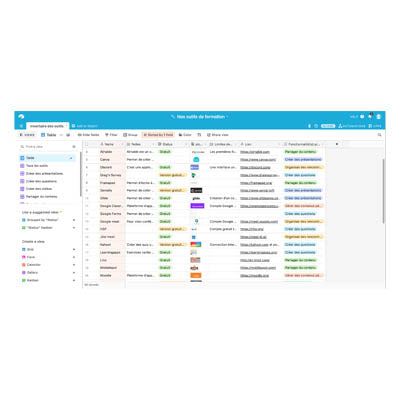 Option : API AIRTABLE