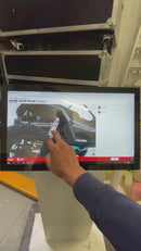 Vidéo utilisation borne numérique interactive tactile Ezion B2