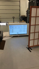 Location boxe écran transparent tactile 55''