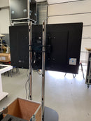 Location pied double tube écrans