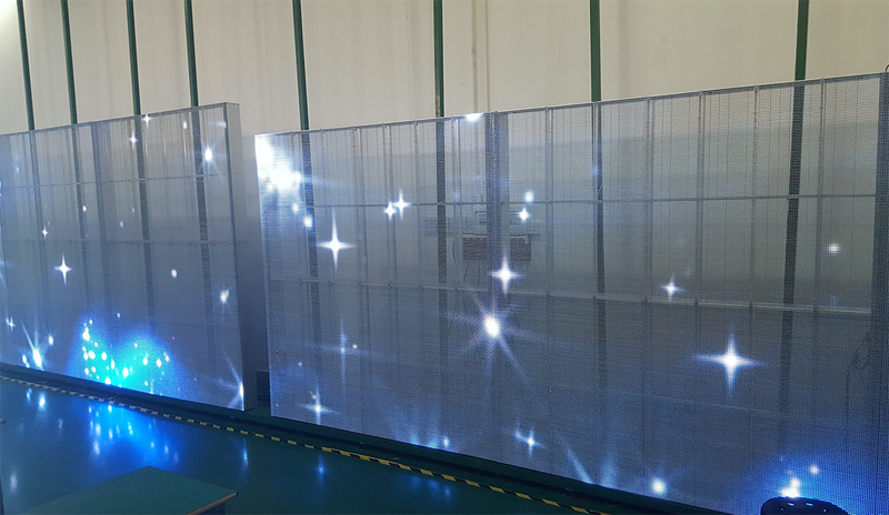 Solutions LED transparente