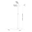 Support sol écran tactile FPMA-D1550SILVER