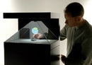 Hologramme pyramide 3 faces - 56 cm