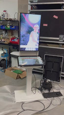 Video borne tactile écran Double