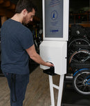 Borne D4 désinfection sans contact + écran