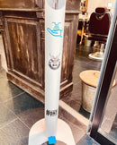 Borne D2 desinfectante à pédale