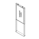 Support écran vitrine