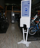 Borne D4 désinfection sans contact + écran